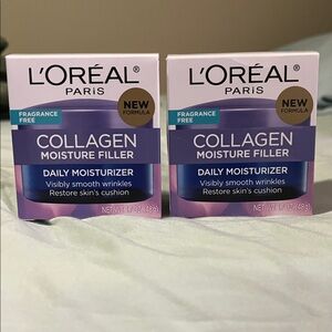 L’oréal Skincare Moisturizer - Purple and White ( 2 boxes)